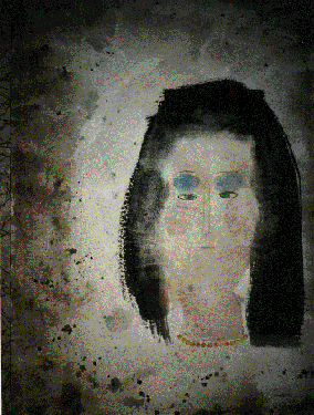 Jim Tanaka Water Color WOMAN’S HEAD