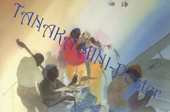 "Feelin' Good" (8 1/2" X 5 1/2") Art/Jim Tanaka Jazz Series #7171- ( 415) - 626-2206