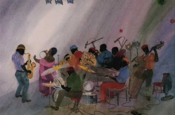 Jim Tanaka watercolor Wild Women Don't Have the Blues